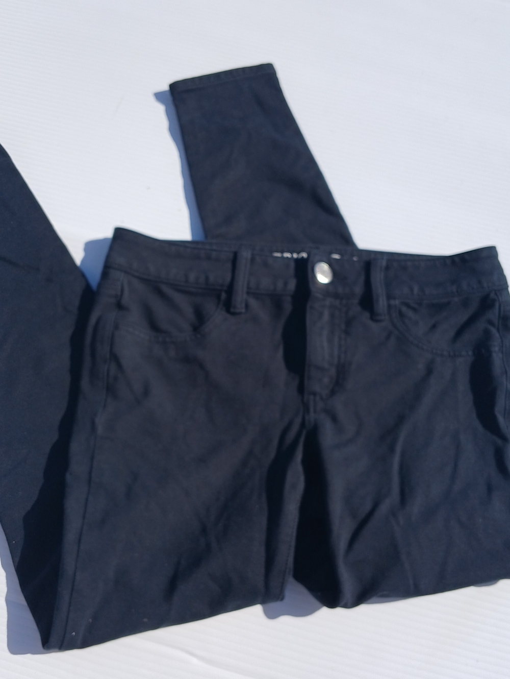 American Eagle size 4 Jegging Super Stretch Black Skinny Jeans Jeggings Pants ae